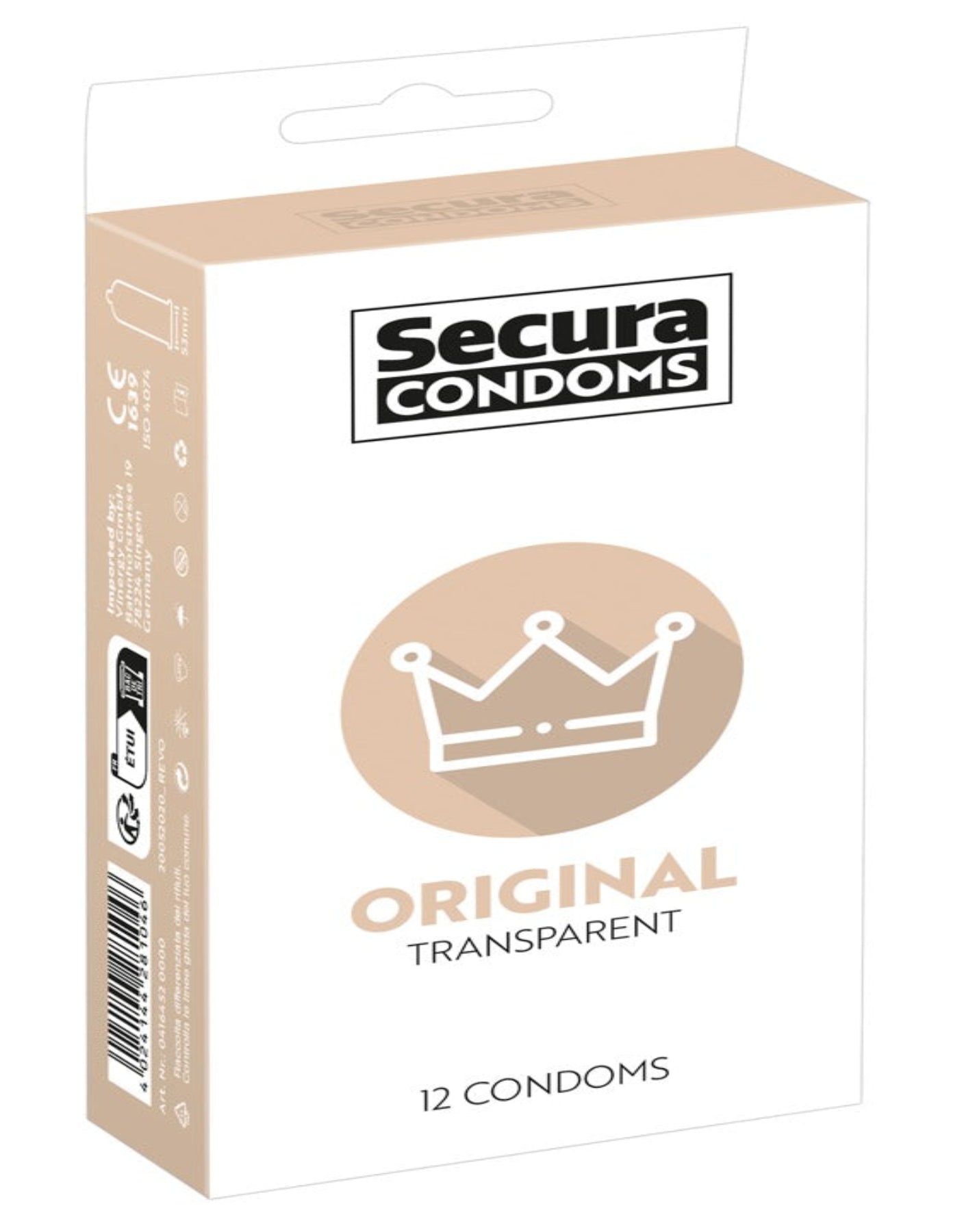 Secura Condoms - Original Transparent Condoms