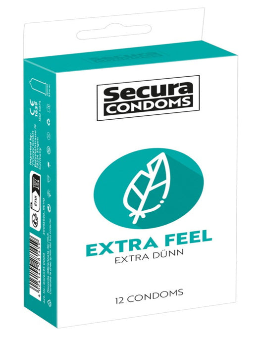 Secura Condoms - Extra Feel Ultra-Thin Condoms