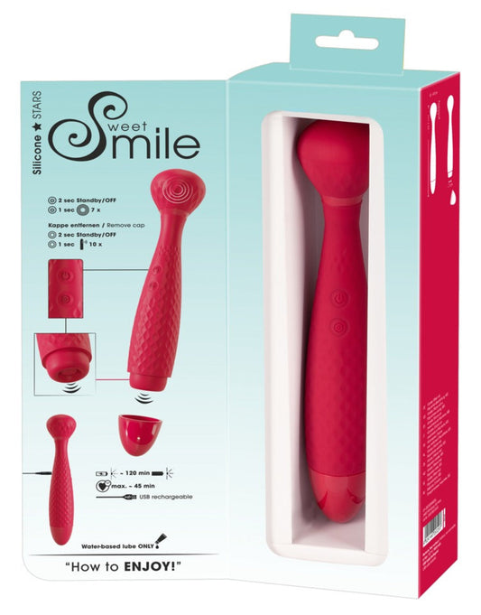 Thumping Massage Wand - Sweet Smile