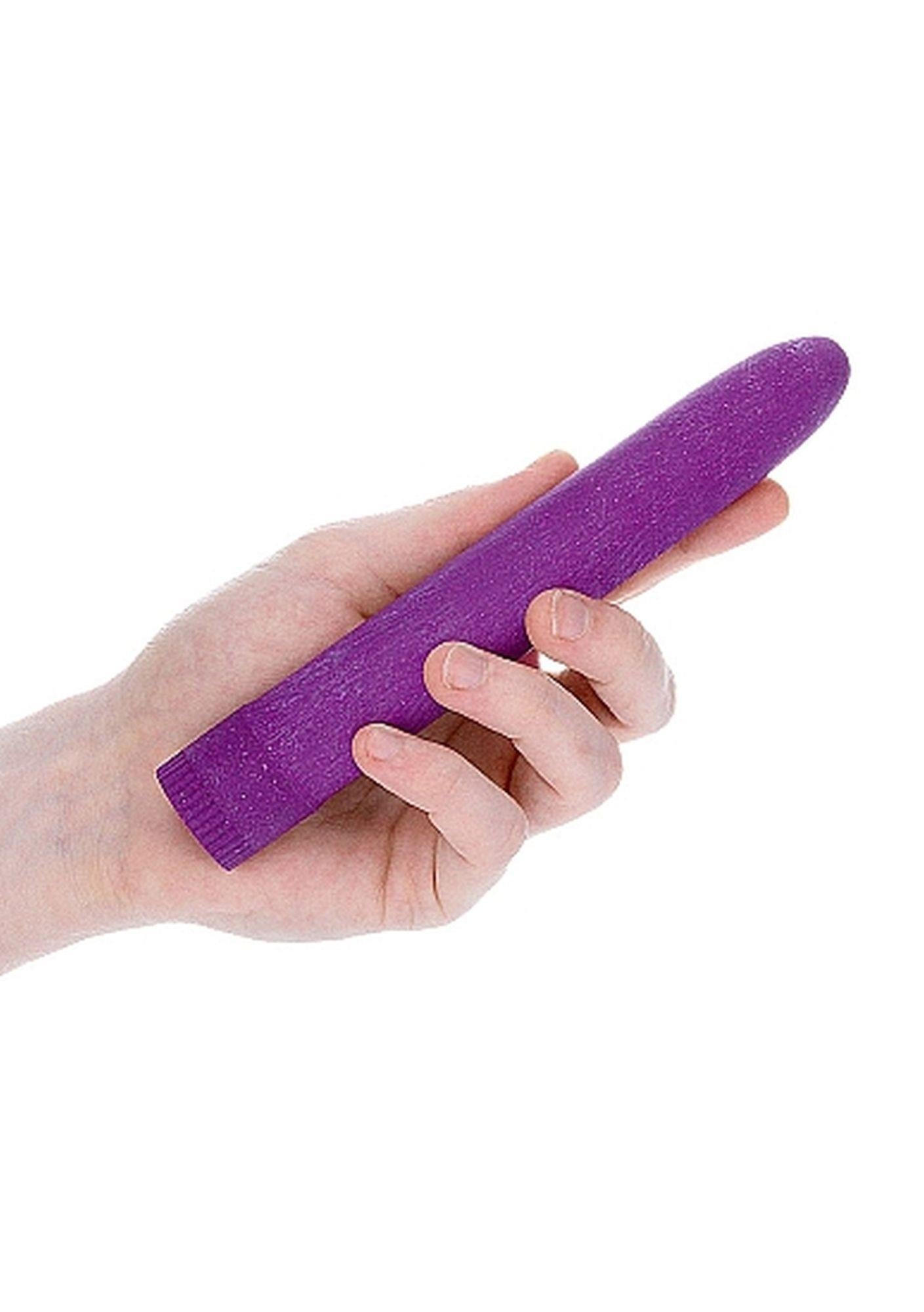 Biodegradable 7'' Vibrator Purple