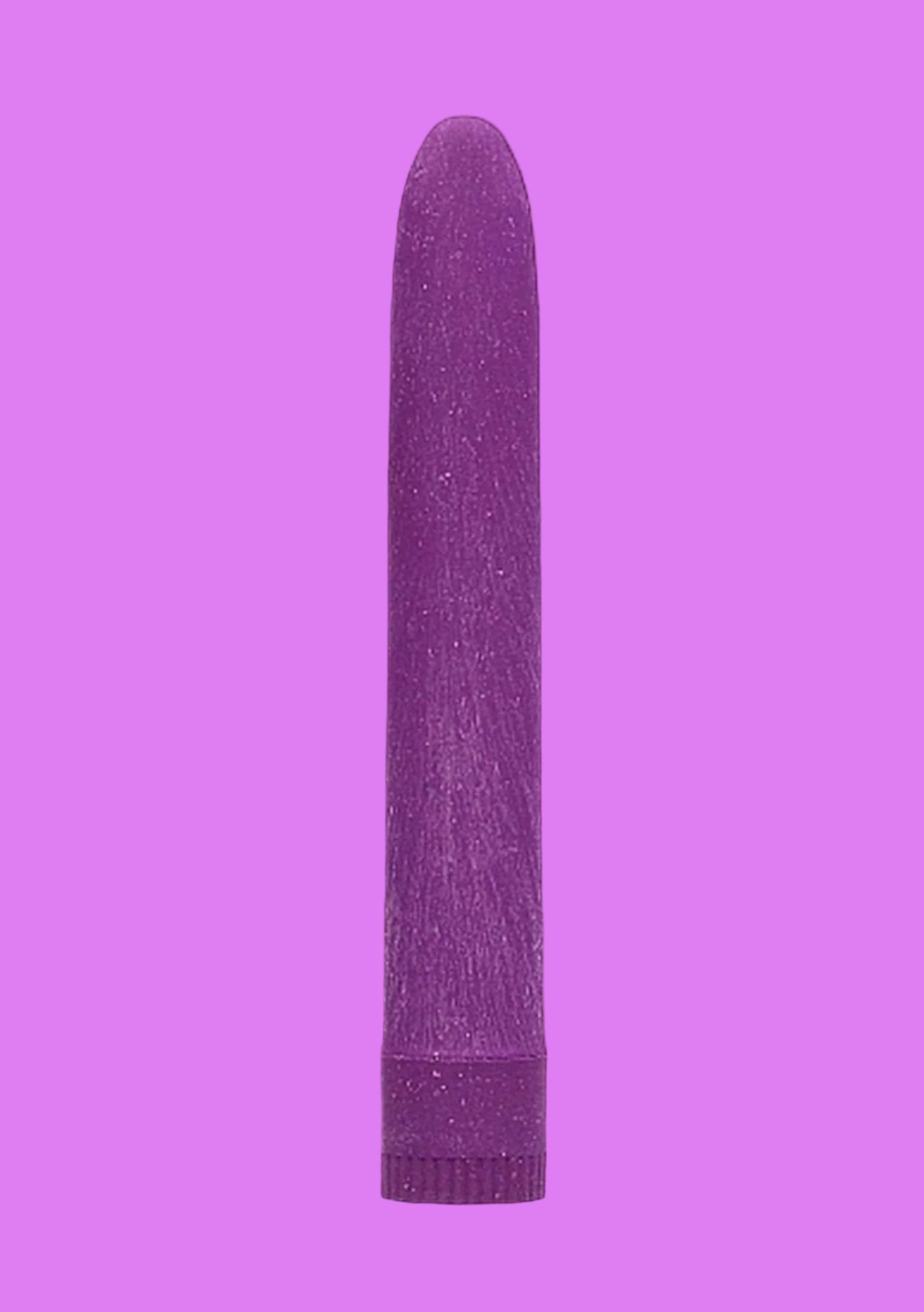 Biodegradable 7'' Vibrator Purple