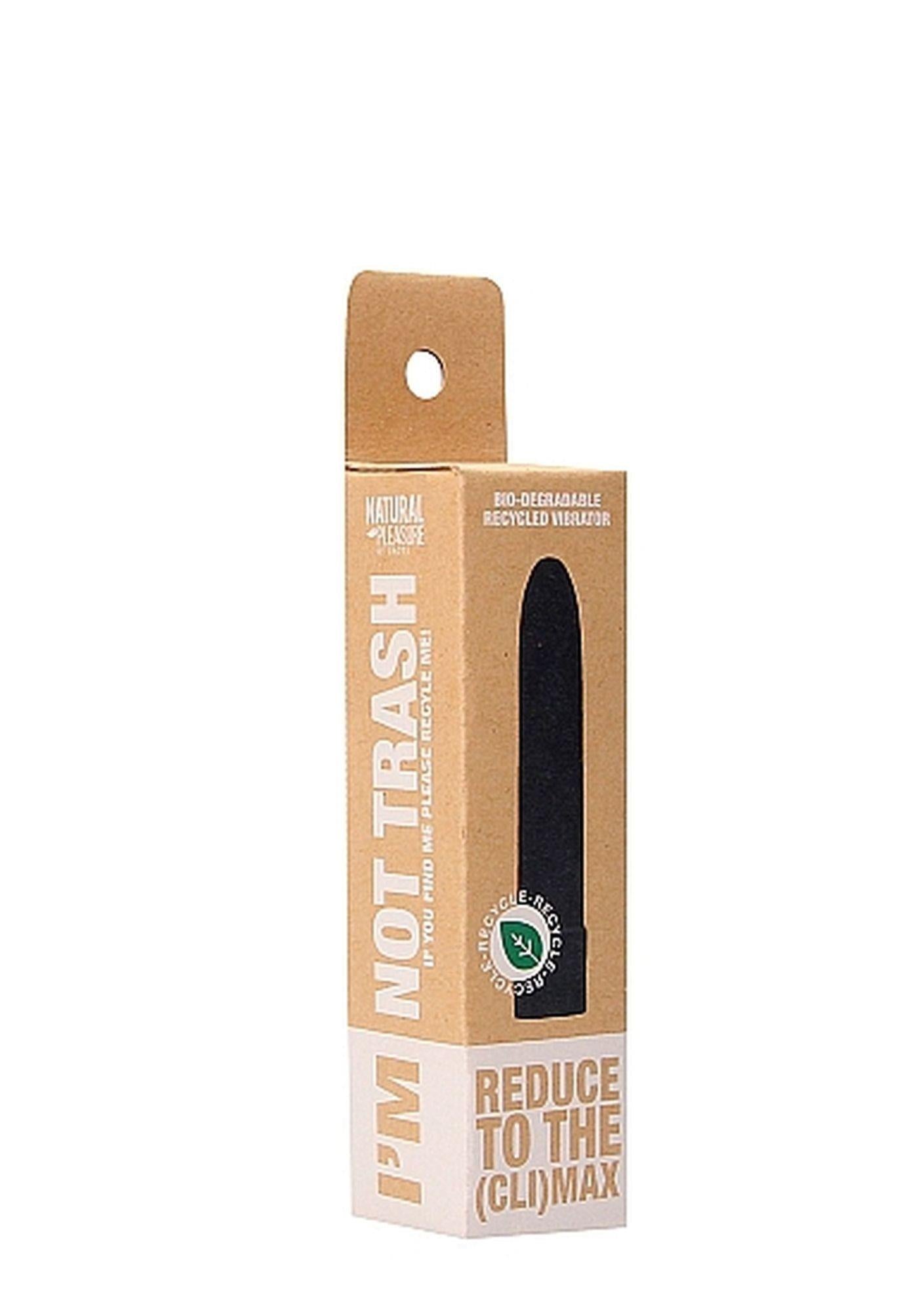 Biodegradable 5.5'' Vibrator Black