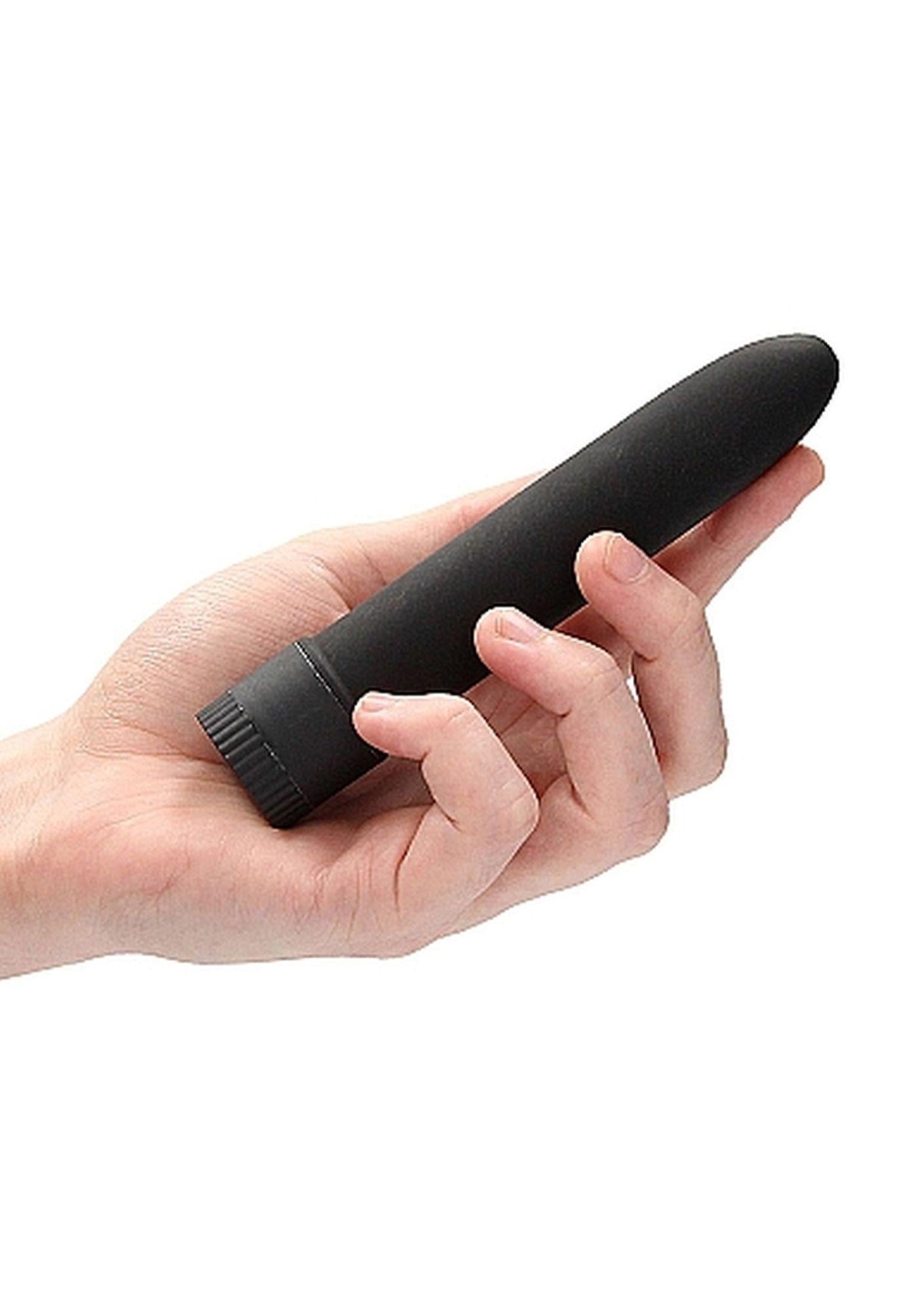 Biodegradable 5.5'' Vibrator Black