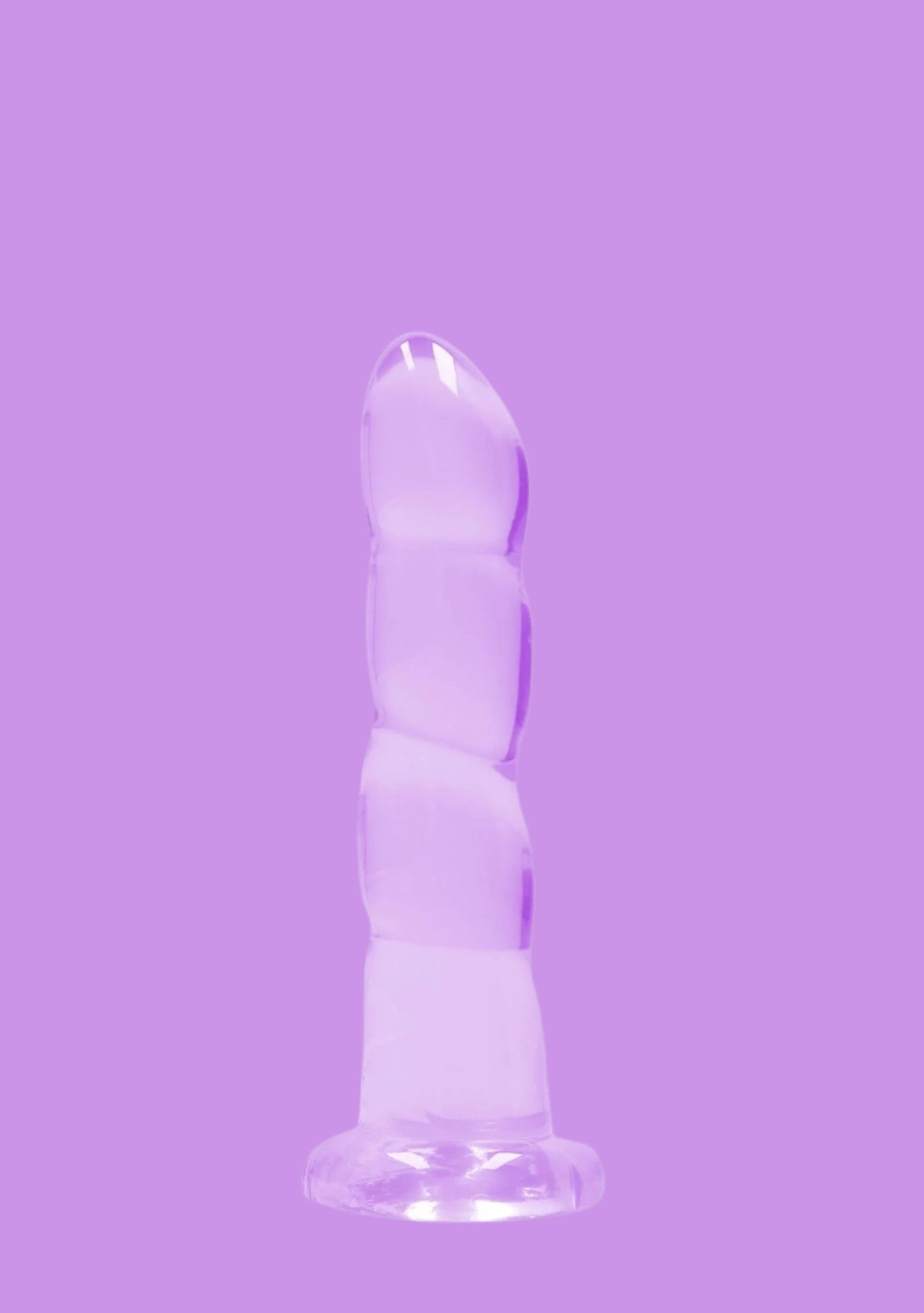 RealRock 7" Crystal Clear Purple