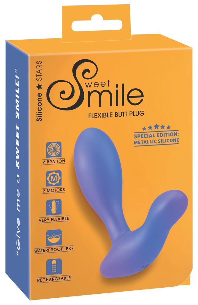 Flexible Butt Plug - Sweet Smile