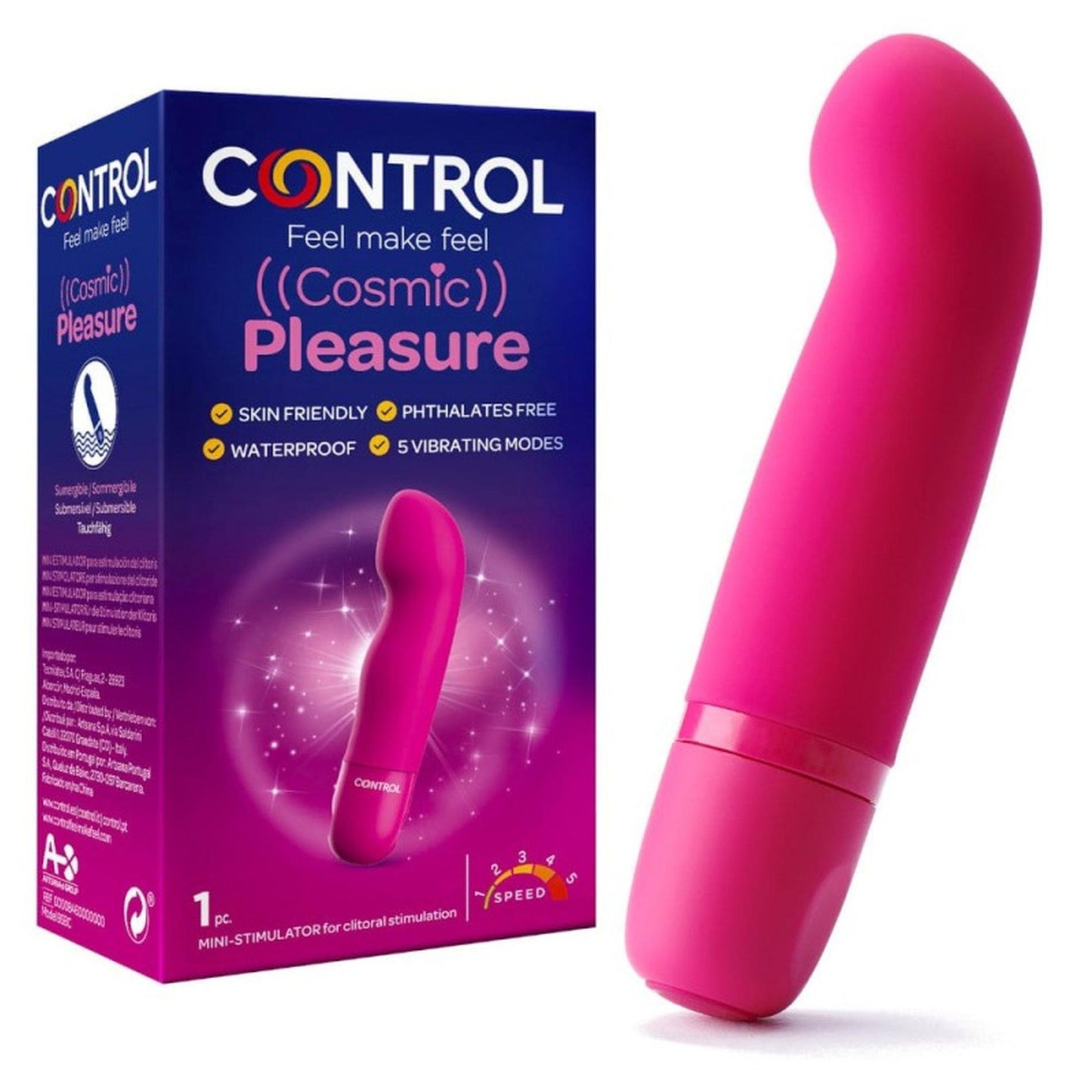 Control Cosmic Pleasure Mini Vibrator