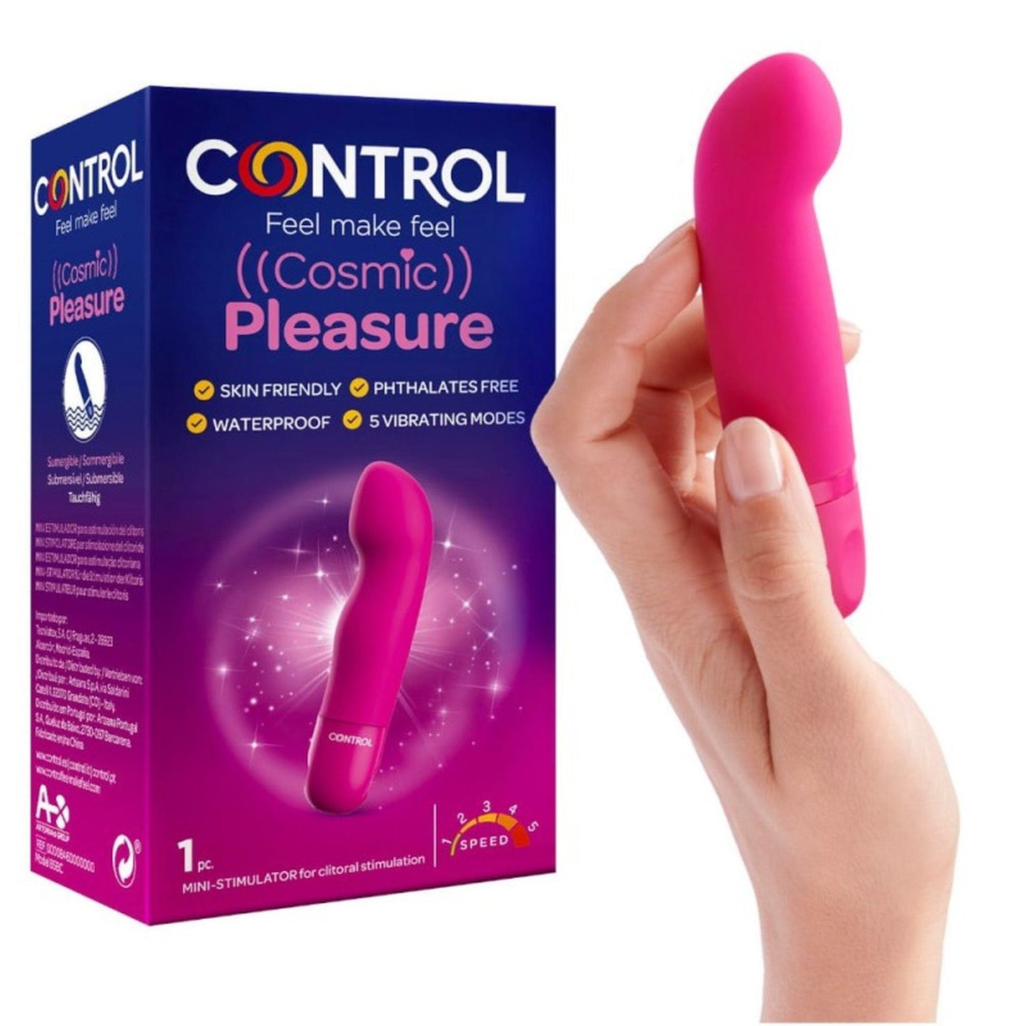 Control Cosmic Pleasure Mini Vibrator