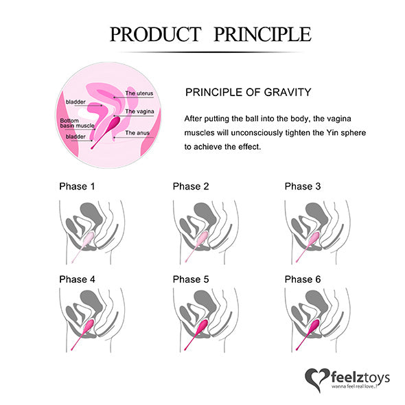 FeelzToys - FemmeFit Pelvic Muscle Training Set 6pcs