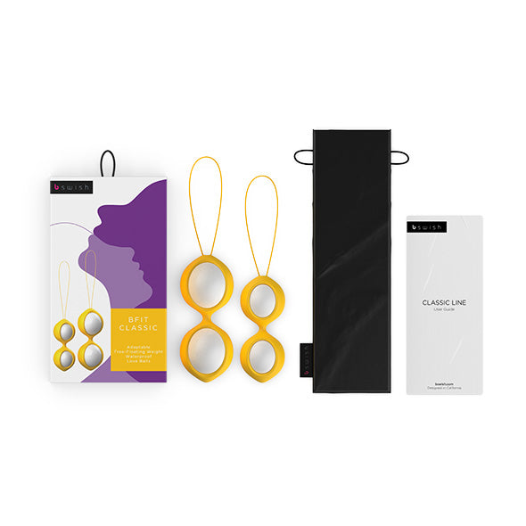 B Swish - Bfit Classic Kegel Balls Yellow