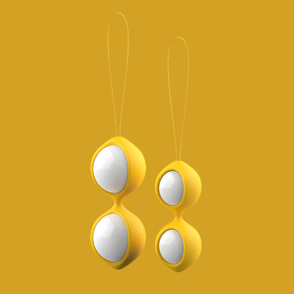 B Swish - Bfit Classic Kegel Balls Yellow