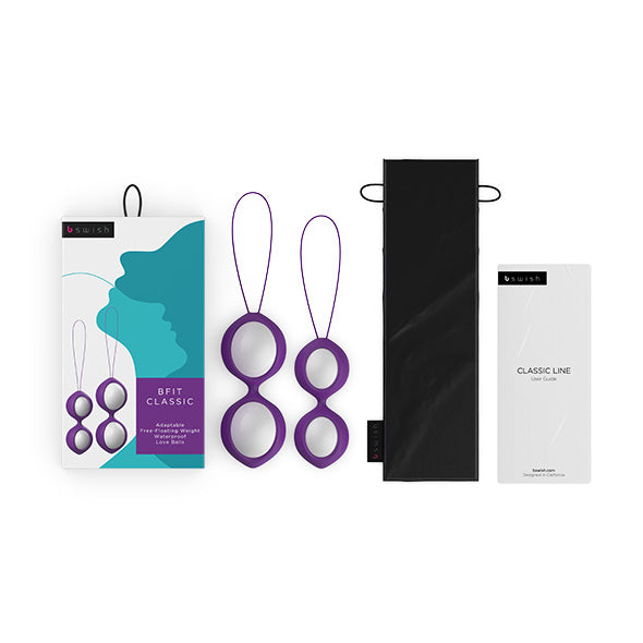 B Swish - Bfit Classic Kegel Balls Purple