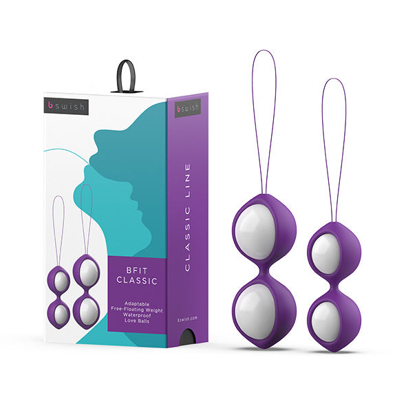 B Swish - Bfit Classic Kegel Balls Purple