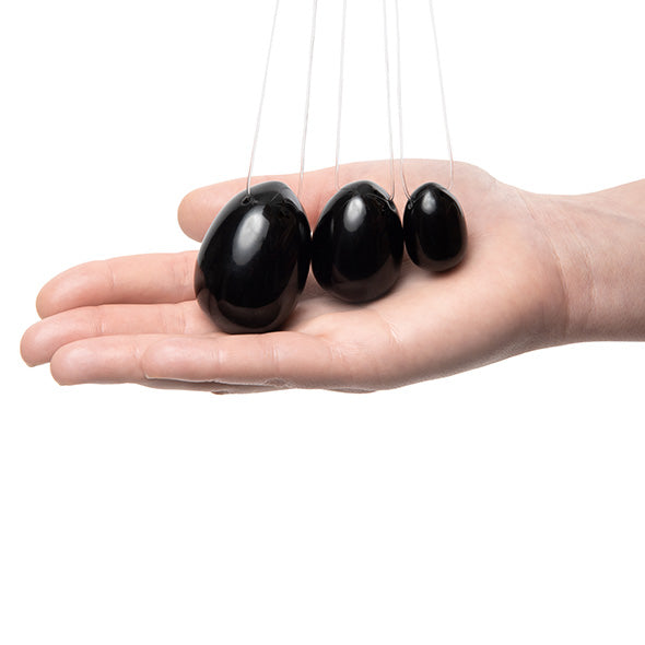 La Gemmes - Yoni Egg Black Obsidian Large